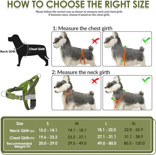 No Pull Dog Harness