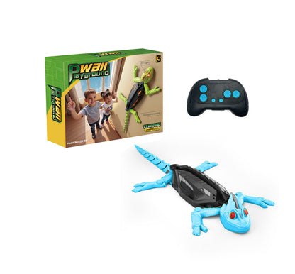 Wall Climbing Green Gecko